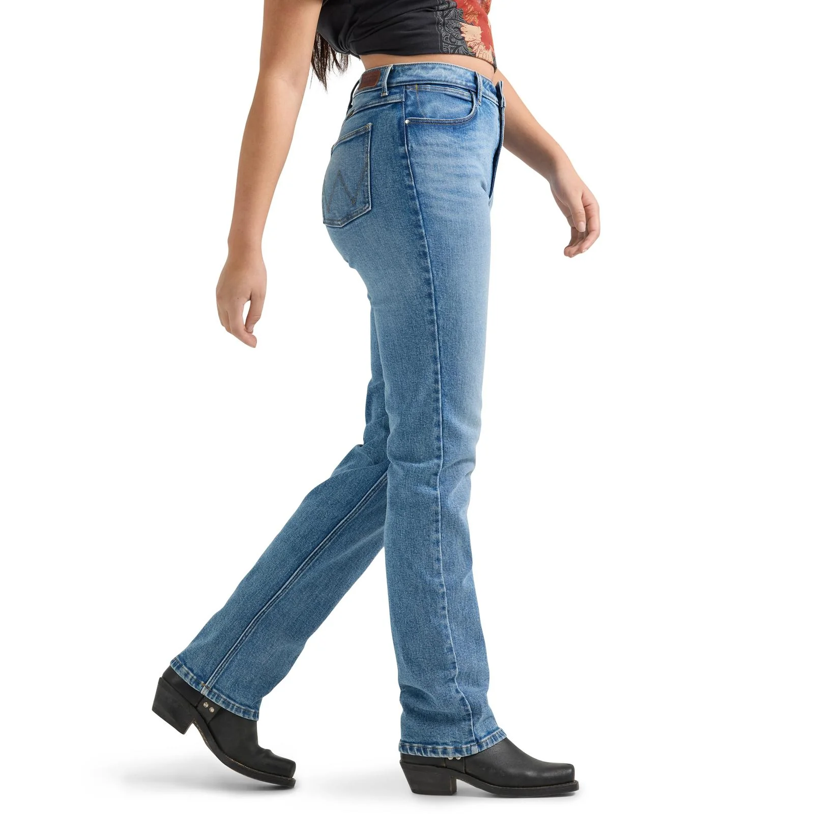 Wrangler® Women's High Rise True Straight Leg Jean -  Ivy - 112349987 - Image 3