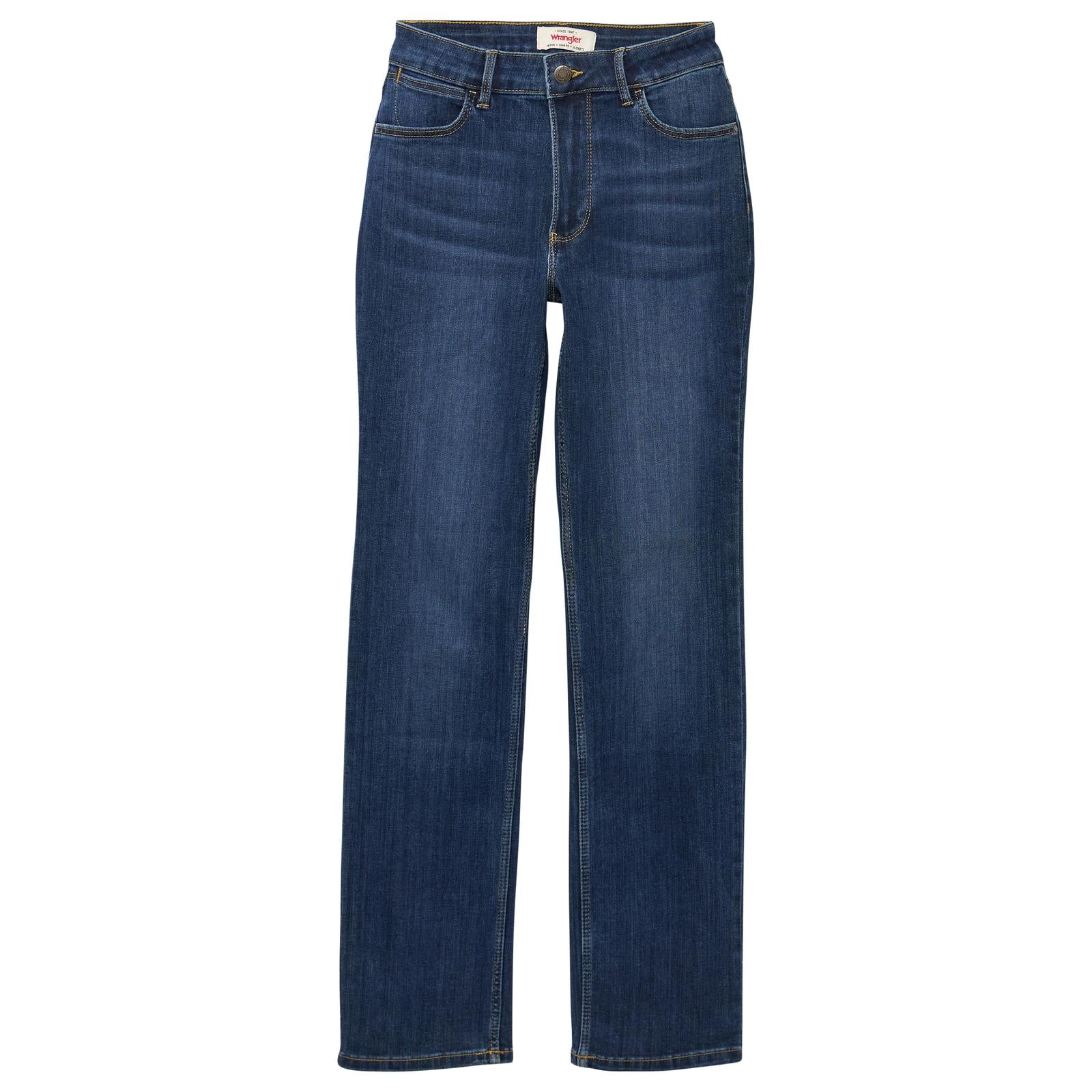 Wrangler® Women's High Rise True Straight Leg Jean - Stockton - 10MT1STST