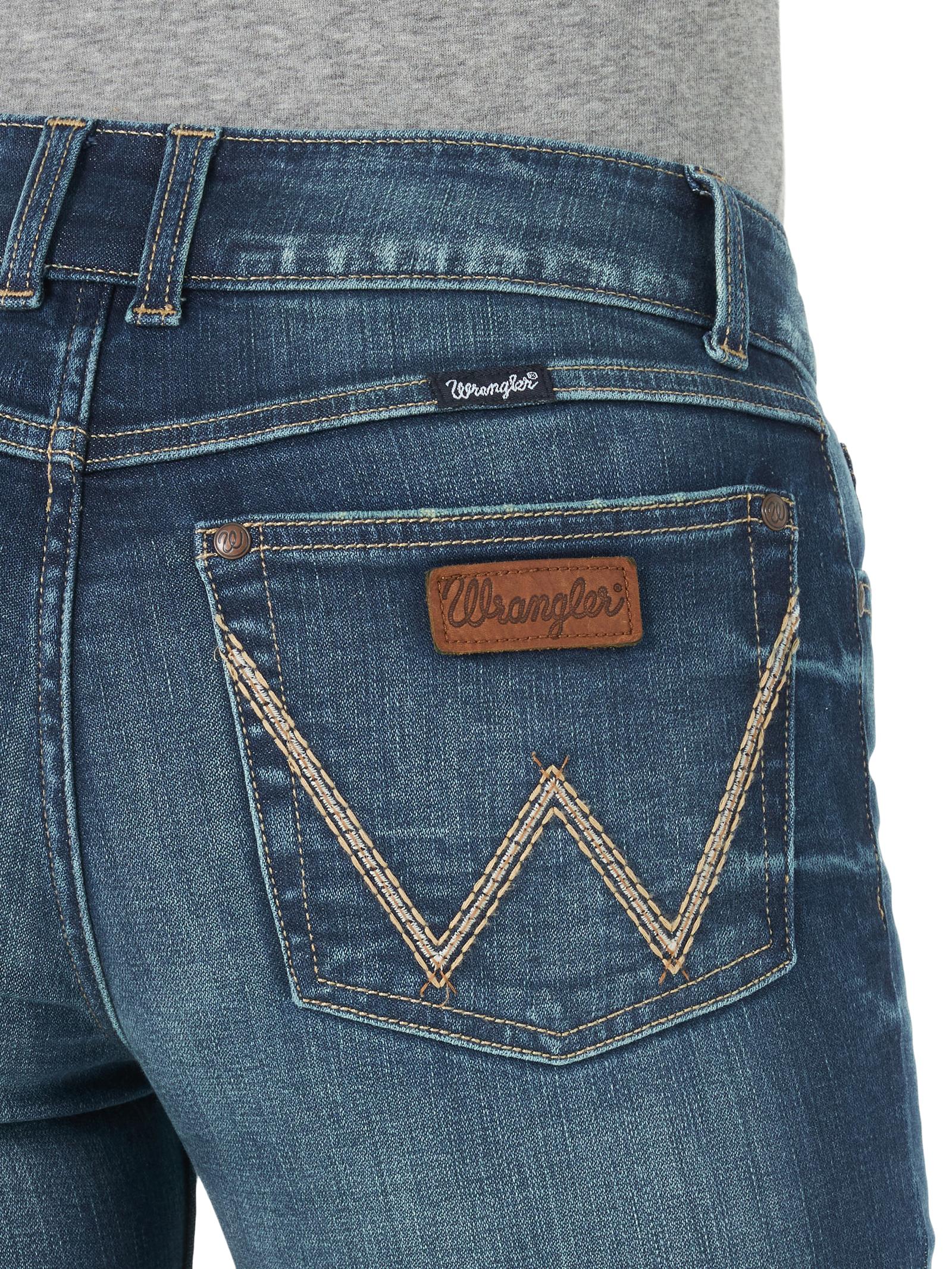 Wrangler® Women's Retro® Mae Mid Rise Bootcut Jean - Mid Rise - Vivianna - 09MWZPV - Image 5