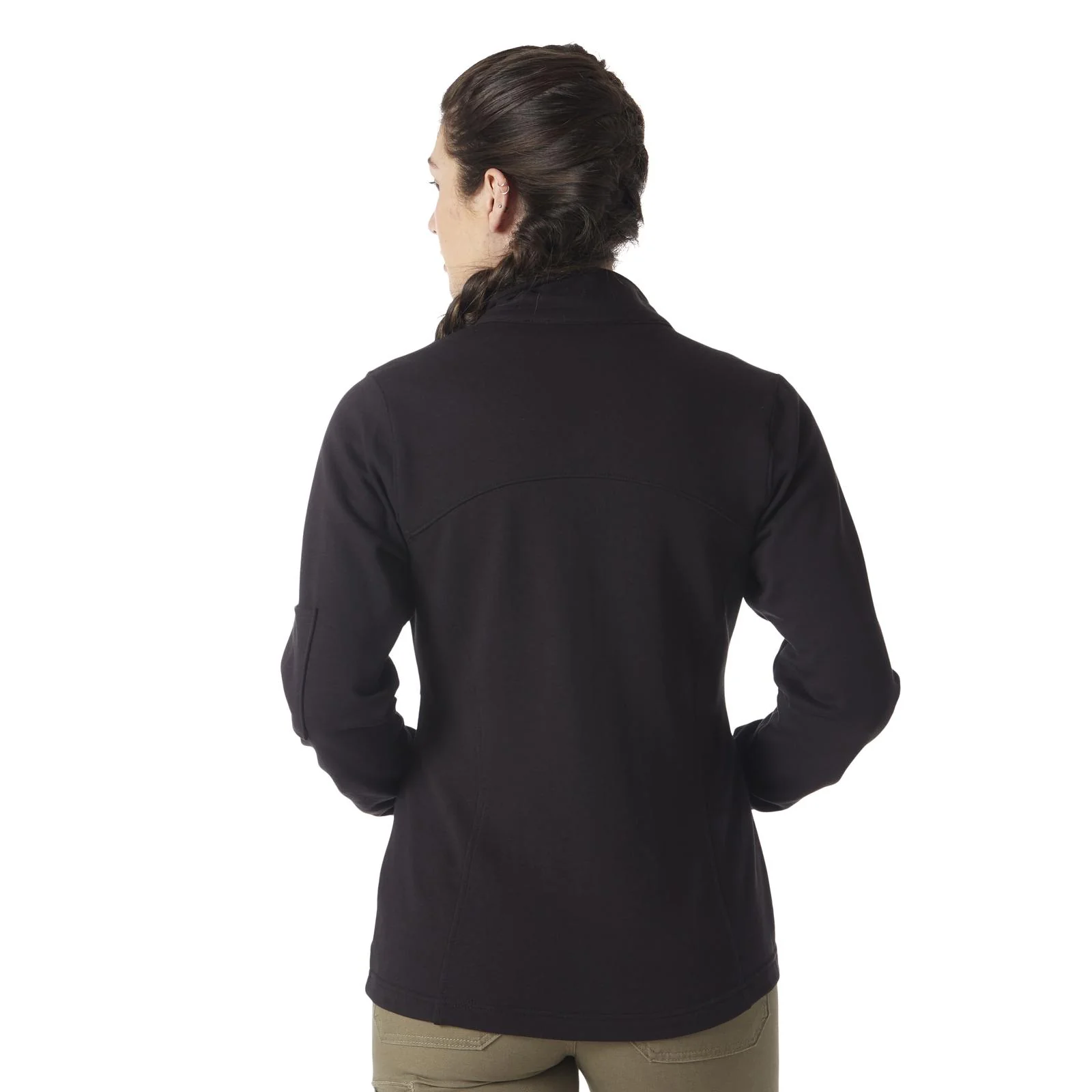 Wrangler® RIGGS WORKWEAR® Womens Work Jacket - Black - 3WF18BK - Image 2
