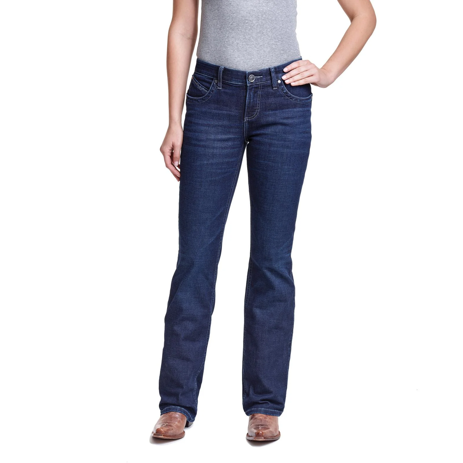 Wrangler® Women's Ultimate Riding Jean Q-Baby Mid-Rise Bootcut - Boot Scootin
