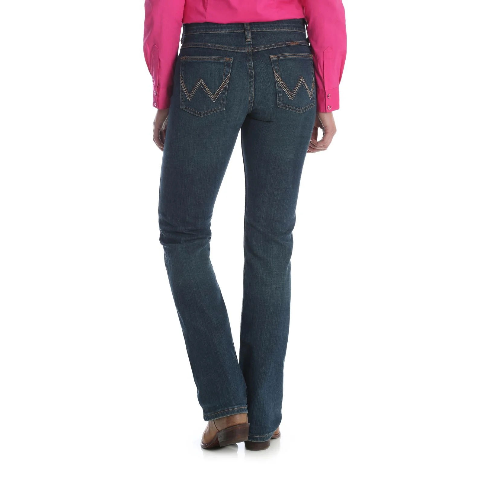 Wrangler® Women's Ultimate Riding Jean Q-Baby Mid-Rise Bootcut - Tuff Buck - Image 3