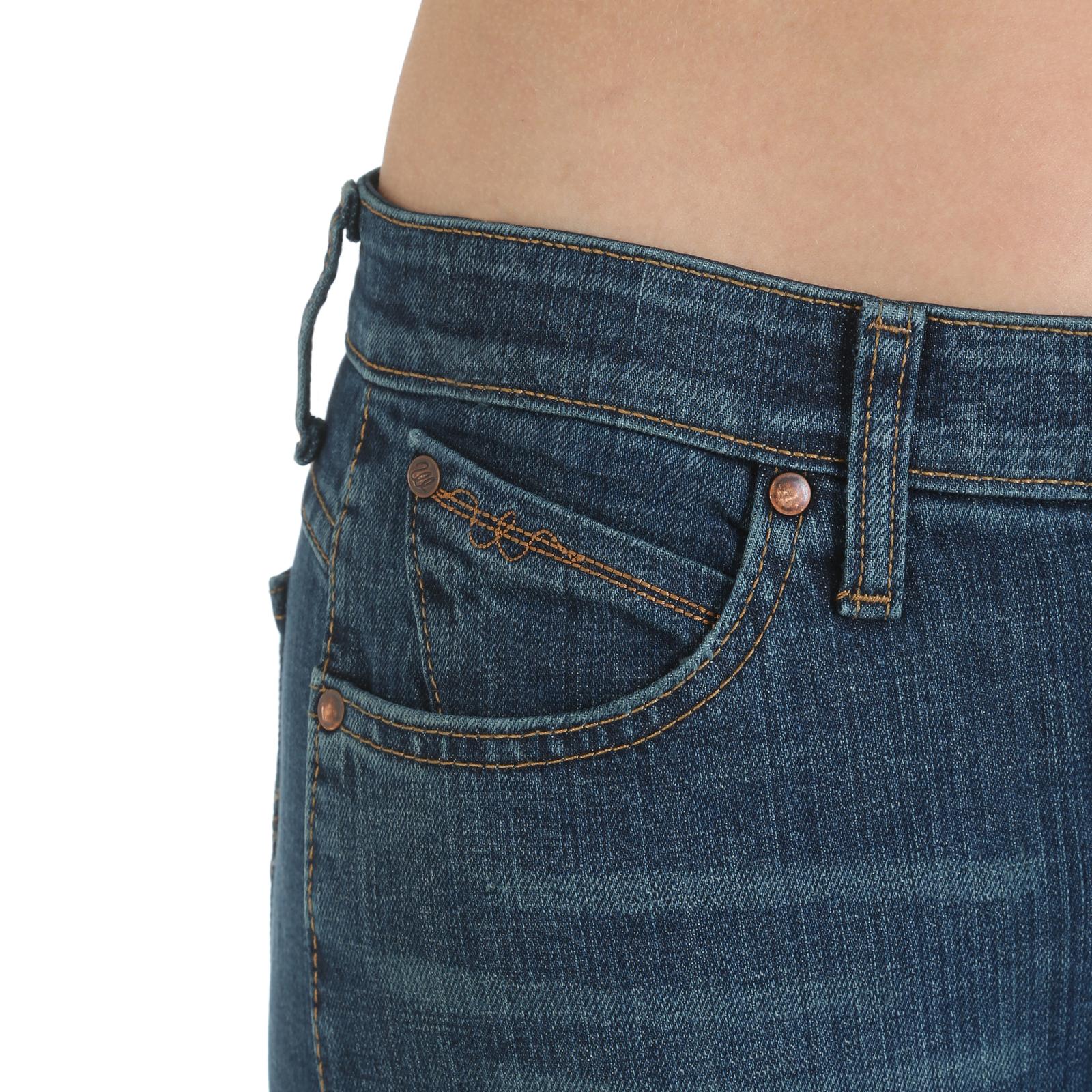 Wrangler® Women's Ultimate Riding Jean Q-Baby Mid-Rise Bootcut - Tuff Buck - Image 5