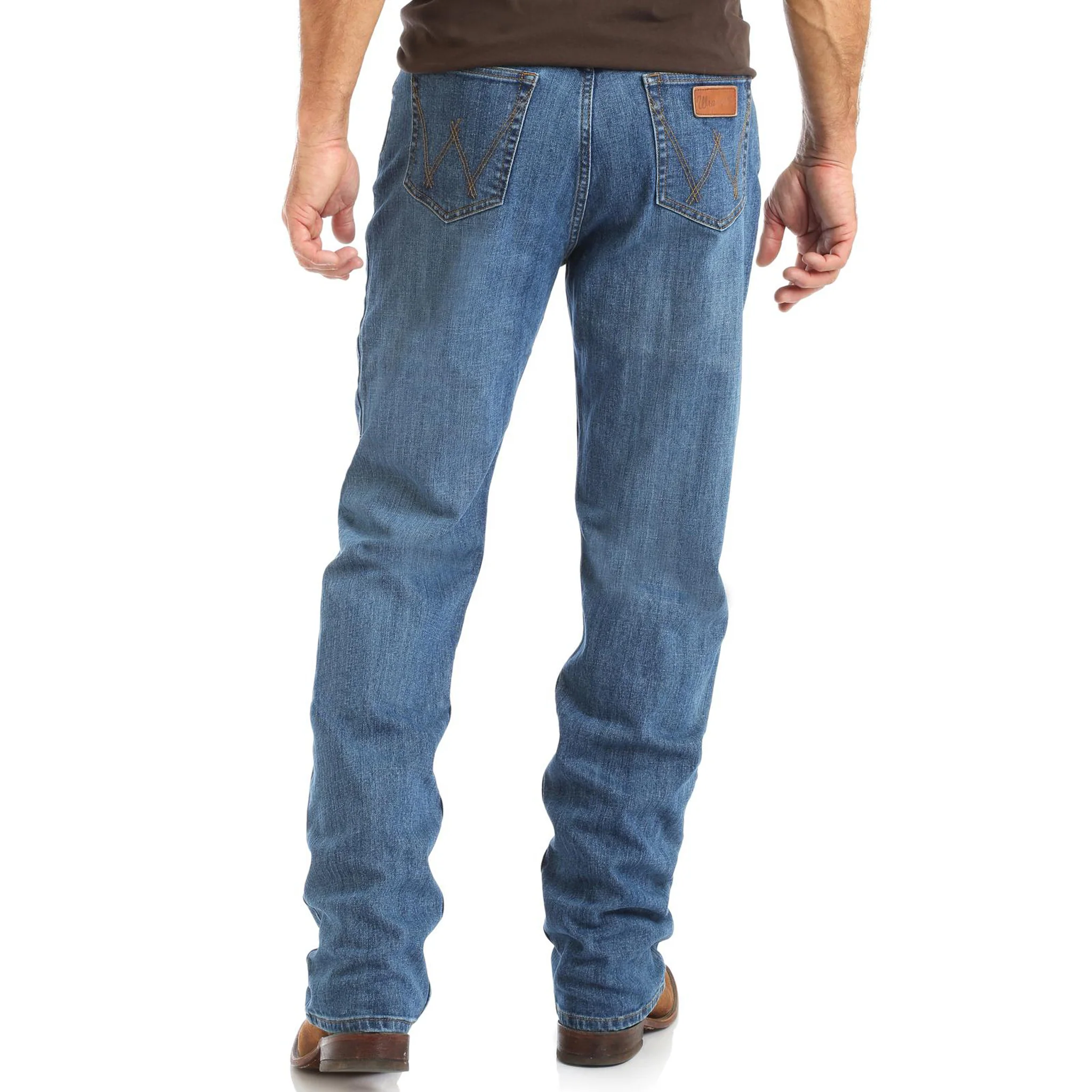Wrangler 01MCWAB Men's 20X Competition Relaxed Fit Jeans, Clearance - Image 2