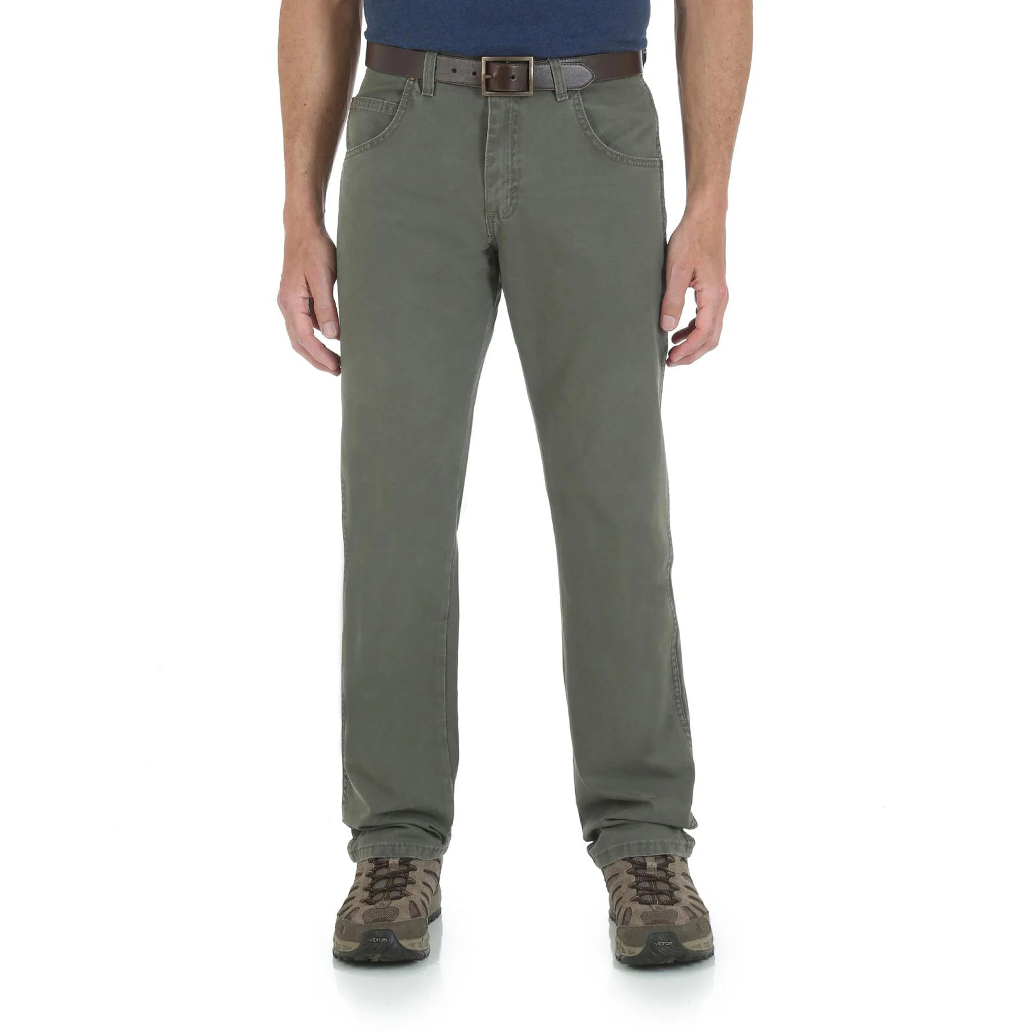 Wrangler Men's Rugged Wear Regular Straight Fit Jeans, Clearance - Image 4