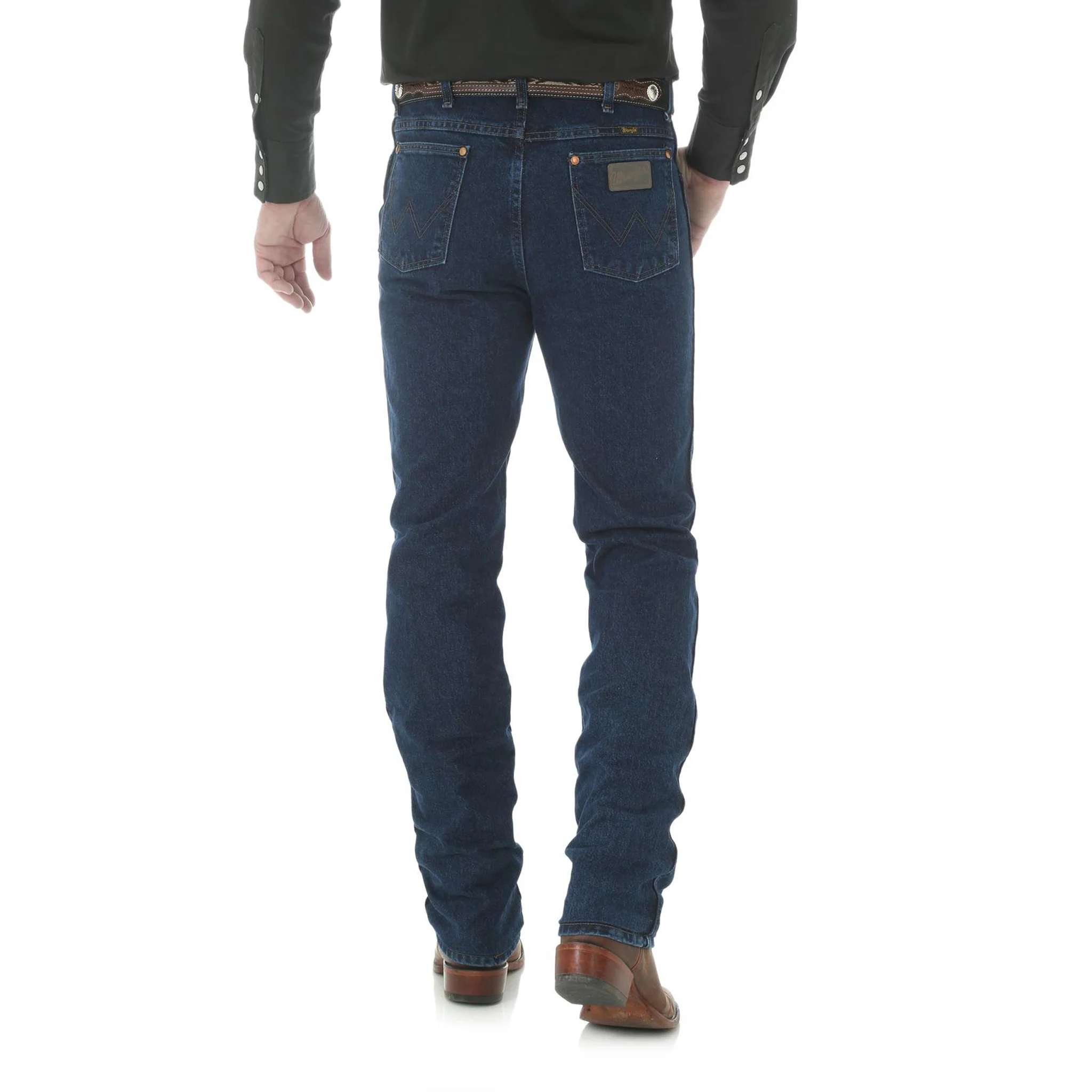 Wrangler 936DSD Cowboy Cut Slim Fit Men's Jeans, Clearance - Image 2