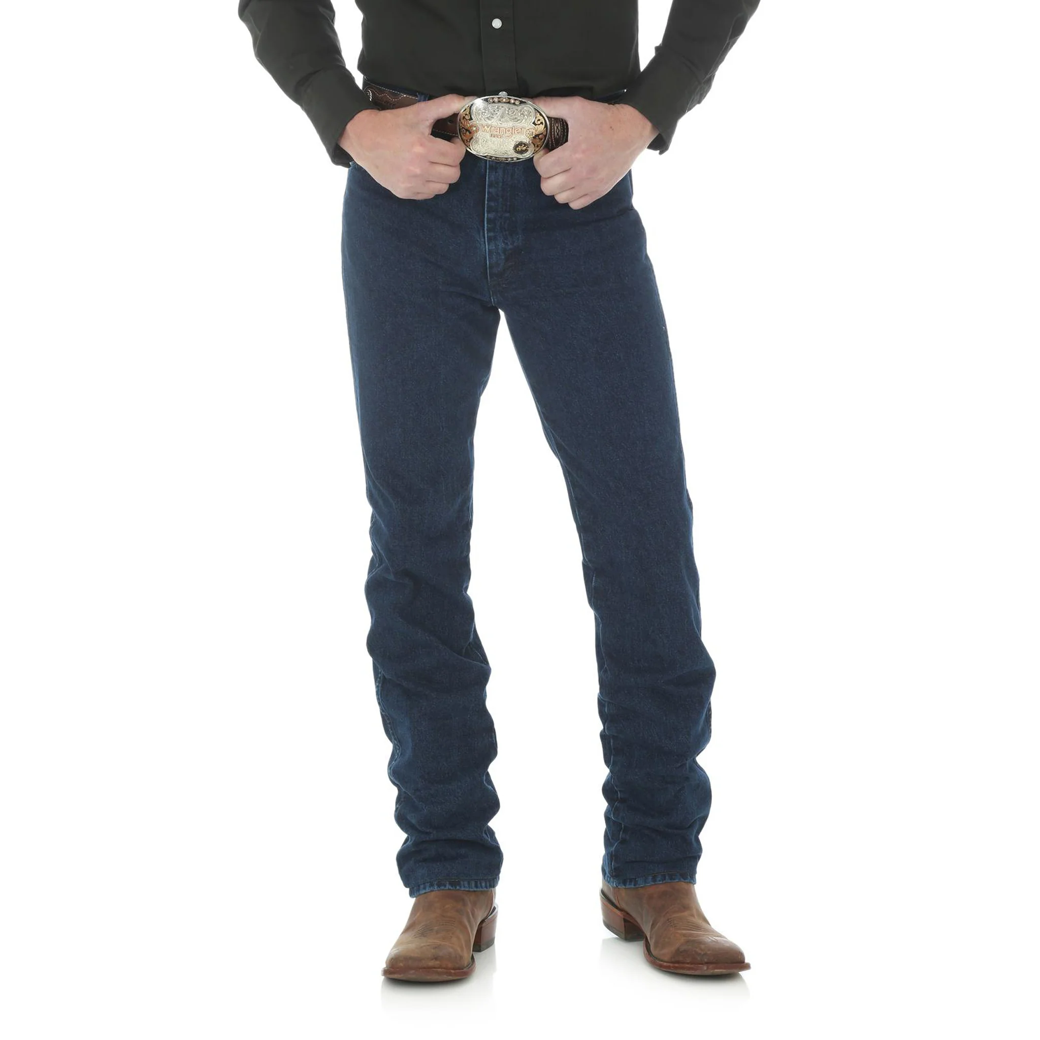 Wrangler 936DSD Cowboy Cut Slim Fit Men's Jeans, Clearance - Image 3
