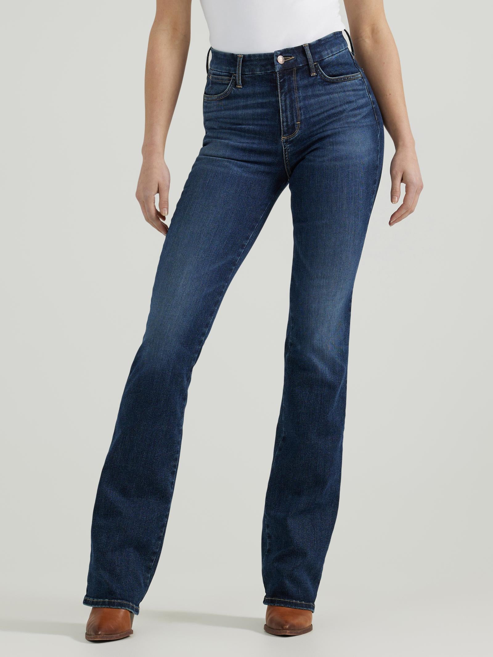 Wrangler Women's Bespoke High Rise Bootcut Jean -  Lacey  - 112359277