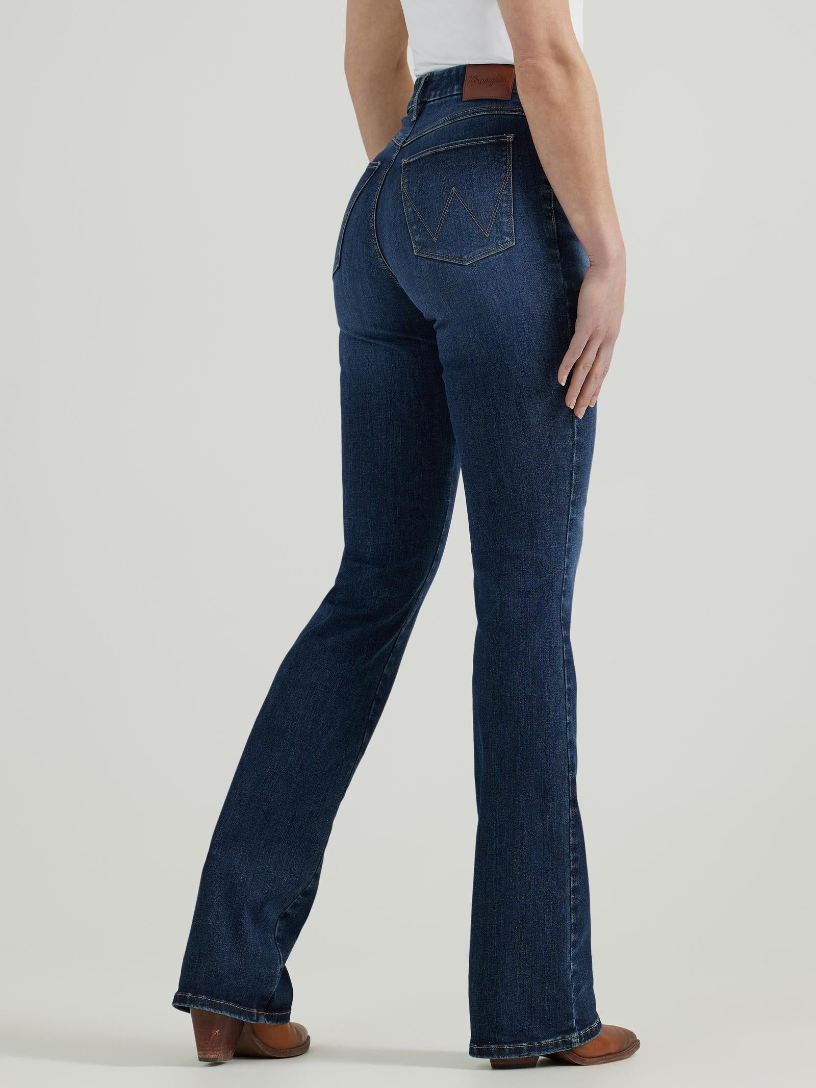 Wrangler Women's Bespoke High Rise Bootcut Jean -  Lacey  - 112359277 - Image 2